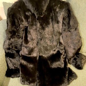 Beautiful Black Rabbit Fur
